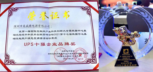 2020年度UPS十强企业品牌