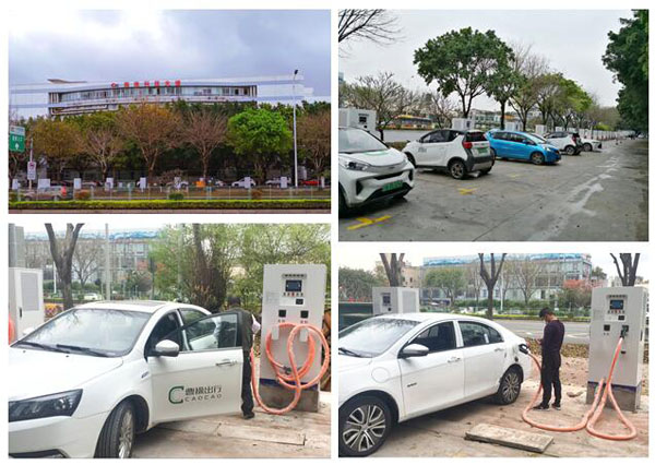 英威腾广州海珠科技充电站项目