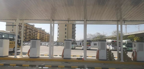 英威腾安徽芜湖高铁/客运站充电桩项目