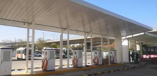 英威腾安徽芜湖高铁/客运站充电桩项目