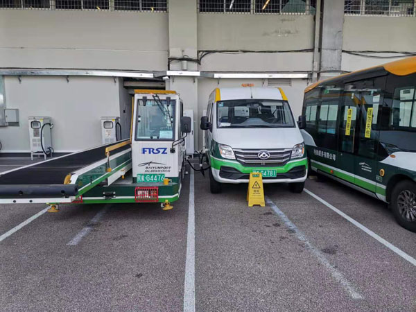 英威腾广州白云机场充电桩项目