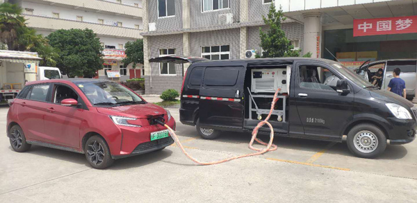湖北帕菲特补电车项目-英威腾补电车案例
