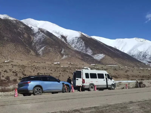 英威腾补电车案例-蔚来补电车项目