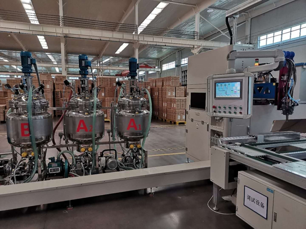 英威腾AX70中型PLC在空气滤芯涂胶机的应用