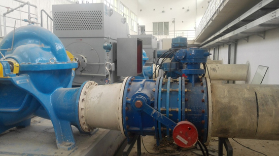 英威腾Goodrive5000高压变频器在水厂的应用