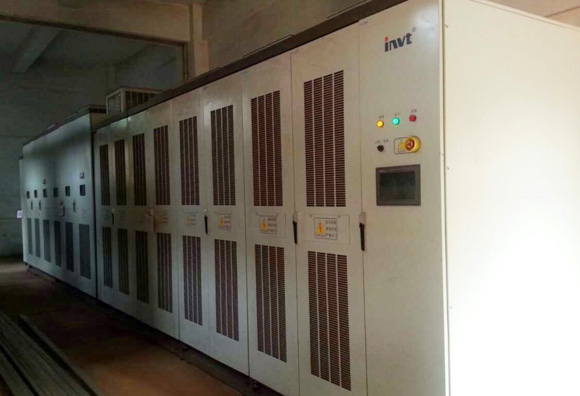 英威腾Goodrive5000高压变频器在某钢铁厂大功率同步电动机上的应用