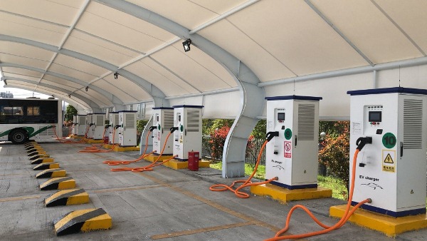 湖南郴州明德物流园充电桩案例