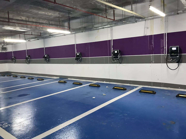 深圳湾景公寓充电桩项目