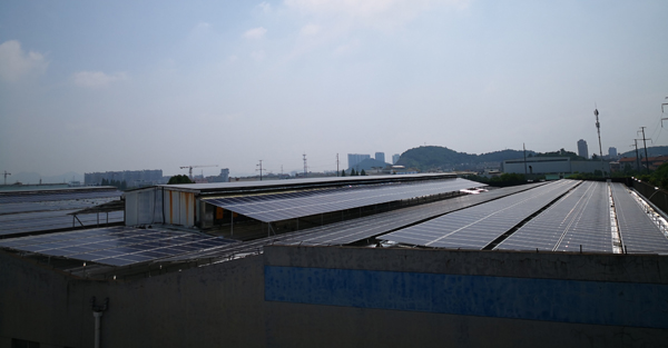 浙江诸暨2.8MW光伏屋顶项目