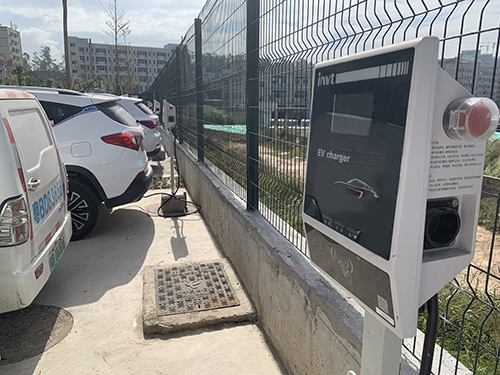 光明科技大厦充电桩案列