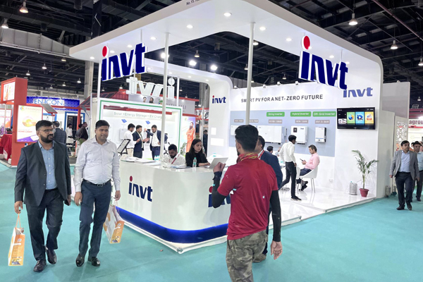 英威腾光伏闪耀印度REI展，重磅优品实力驱动国际清洁能源市场